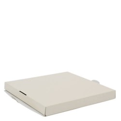 FONDO CARTONE 25X25 PELLE BIANCA