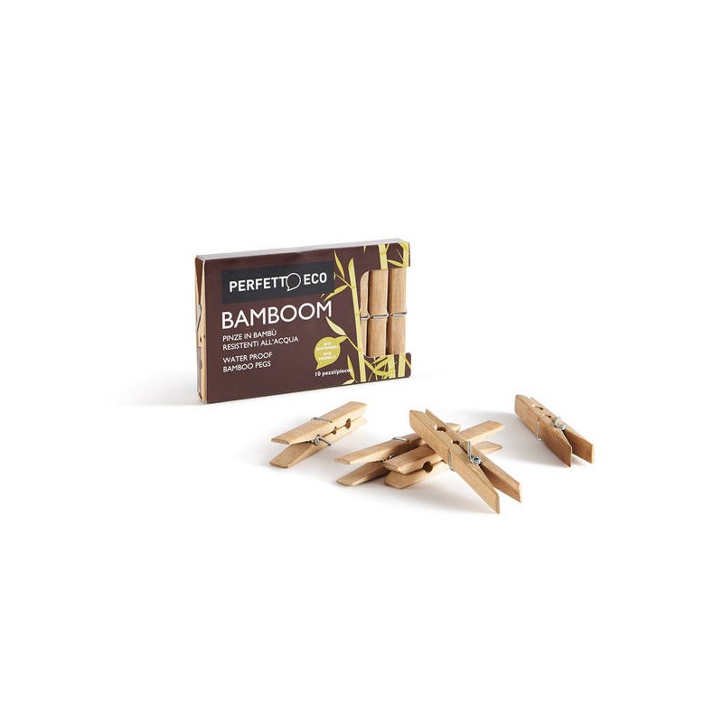 MOLLETTE BUCATO LEGNO DI BAMBù 10pz
