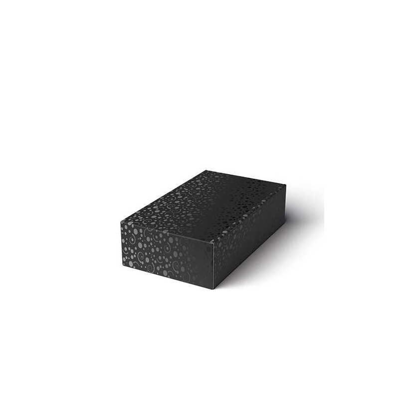 CANTINETTA 2 BOTTIGLIE 20x33,5x9cm SPOT NERO
