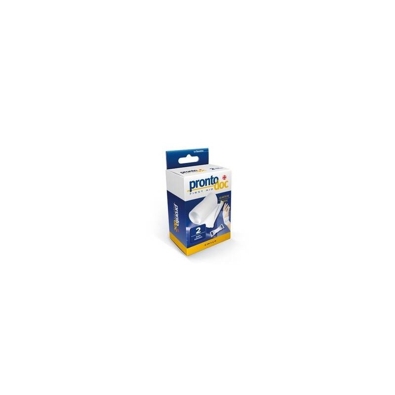 BENDA ELASTICA + FERMAGLIO cm6x4mt 2pz