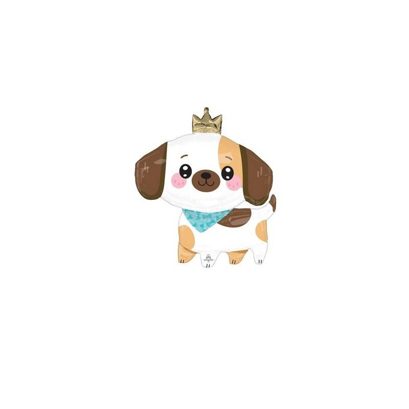 PALLONE MYLAR SUPER SHAPE 66x69cm PUPPY