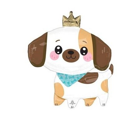 PALLONE MYLAR SUPER SHAPE 66x69cm PUPPY