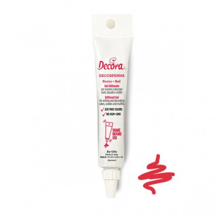 DECORPENNA ROSSO TUBETTO 20g NO E171