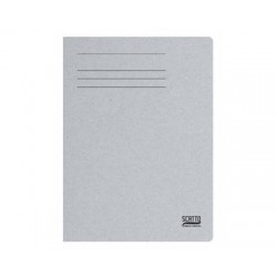 CARTELLINA MANILLA 3 LEMBI 200gr 5pz GRIGIO SCATTO