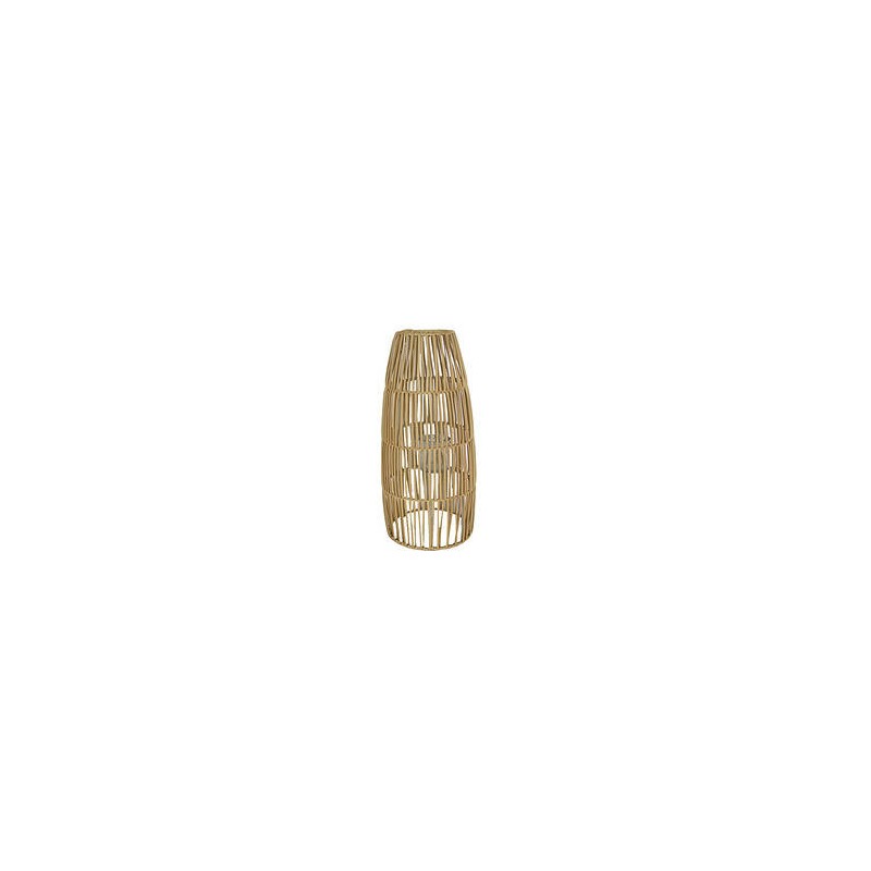 LANTERNA GUAPO RATTAN WITH GLASS 51cm