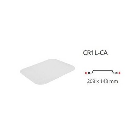 COPERCHI TEGLIA ALLUMINIO 2/3 PORZIONI 100PZ CR1L CONTITAL
