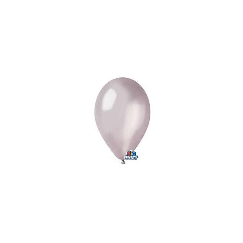 PALLONCINI LATTICE 10 26cm ARGENTO METAL 12pz