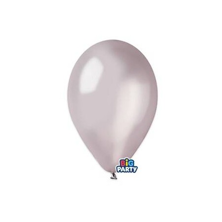 PALLONCINI LATTICE 10 26cm ARGENTO METAL 12pz