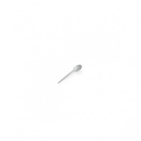 CUCCHIAINI 10cm MATER-BI BIO COMPOSTABILI BIANCO 50pz USOBIO