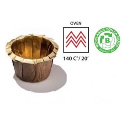 PIROTTINI MUFFIN 45x34mm STAR 80pz