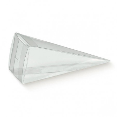 SCATOLA CONO C/FORO 115 PVC TRASPARENTE 10pz