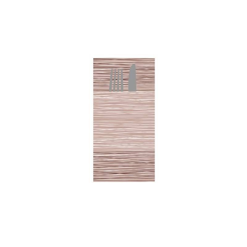TOVAGLIOLI 40x40cm QUICK POCKET AIRLAID MILLERIGHE CAPPUCCINO 40pz FATO