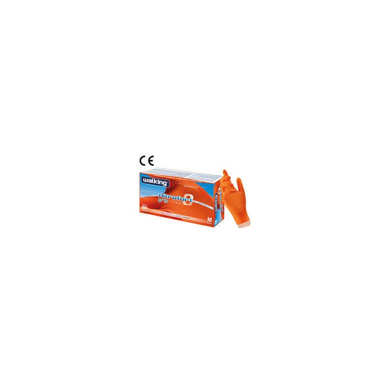GUANTI NITROFORT GRIP 8.0 ALTO SPESSORE 50pz MIS. S