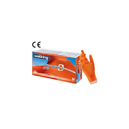 GUANTI NITROFORT GRIP 8.0 ALTO SPESSORE 50pz MIS. S