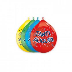 PALLONCINI MEDIUM TANTI AUGURI 20pz