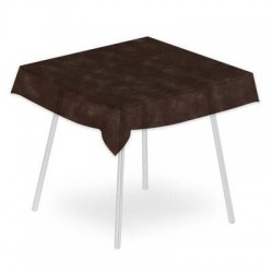 COPERIMACCHIA 120x120cm AIRSPUN MARRONE 10pz