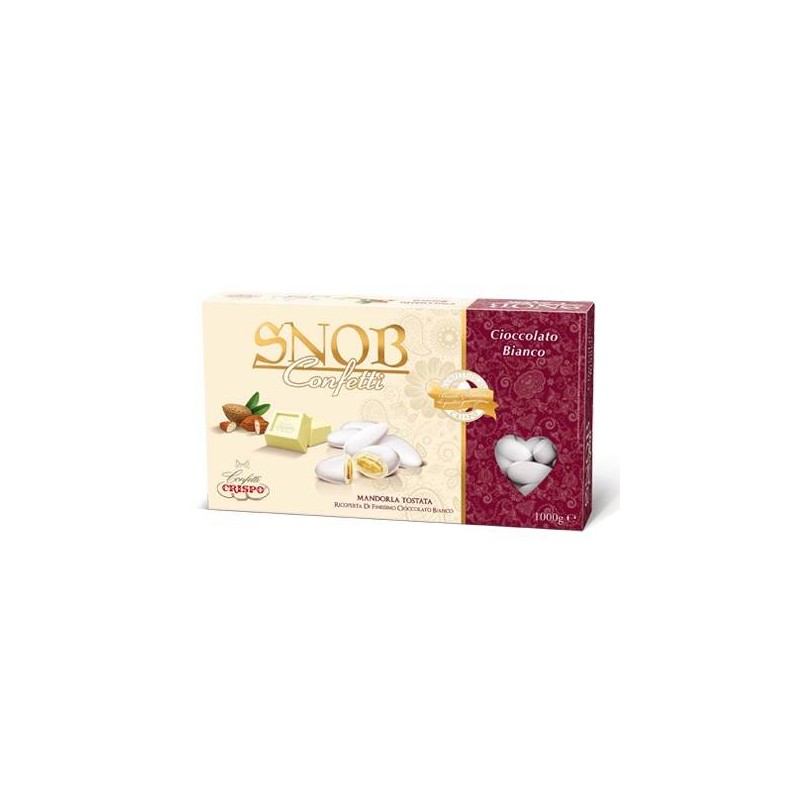 CONFETTI SNOB CIOCCOLATO BIANCO 1kg