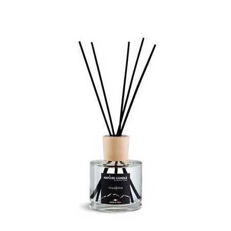PROFUMATORE D'AMBIENTE C/STECCHI LEGNO 200ml ROSALPINA