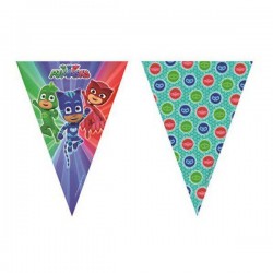 FESTONE BANDIERINE SUPER PIGIAMINI  PJ MASKS 2,3mt