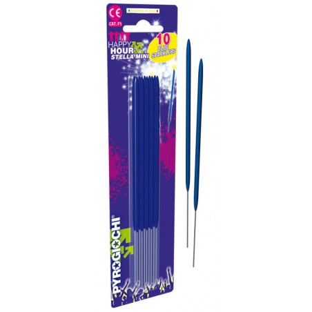 STELLINA SCINTILLANTE MINI BLU 10pz