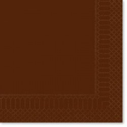 TOVAGLIOLI 33x33cm D.V. CIOCCOLATO 50pz FATO