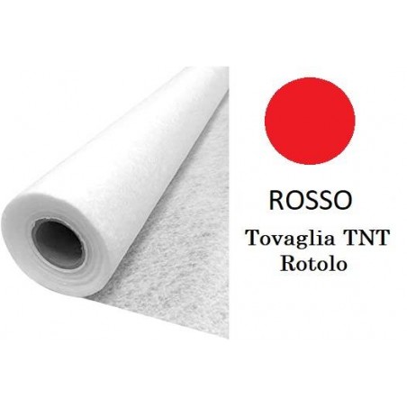 TOVAGLIA TNT ROTOLO H.140 ROSSO 7mt