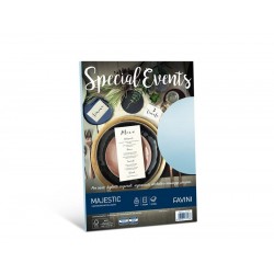 CARTA A4 SPECIAL EVENTS 250gr 02 AZZURRO 10fg