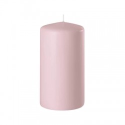 CANDELA MOCCOLO 8x6cm ROSA ANTICO