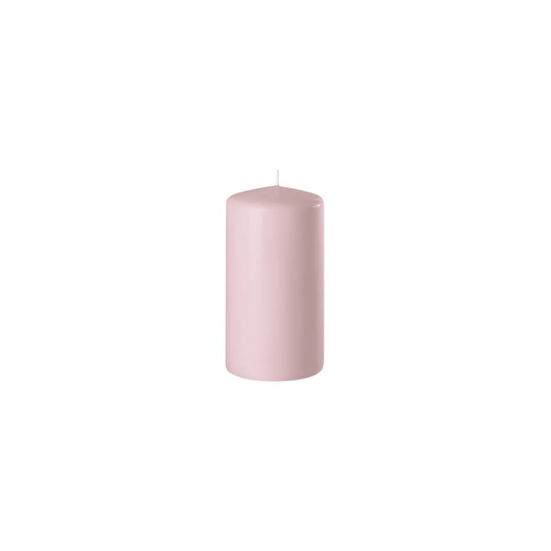 CANDELA MOCCOLO 8x6cm ROSA ANTICO