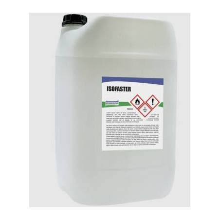 ISOFASTER SANITIZZANTE IGIENIZZANTE SENZA RESIDUO  BASE ALCOOL ISOPROPILICO 10lt