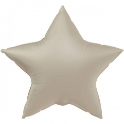 PALLONE MYLAR STELLA AVORIO ø48cm
