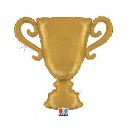 PALLONE MYLAR 80x80 cm COPPA OLOGRAFICA