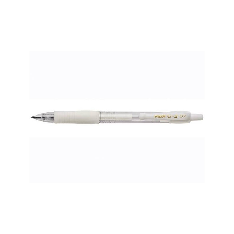 PENNA PILOT G2 0.7 PASTEL BIANCO