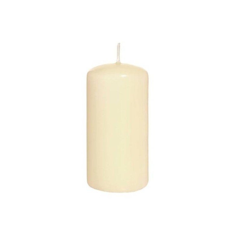 CANDELA A IMMERSIONE BIANCA 5x10cm 4pz