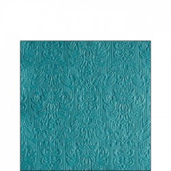 TOVAGLIOLI 25x25 ELEGANCE PETROL 15pz
