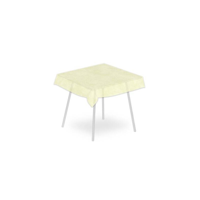 TOVAGLIA COPRIMACCHIA 120x120cm AIRSPUN CREMA 10pz