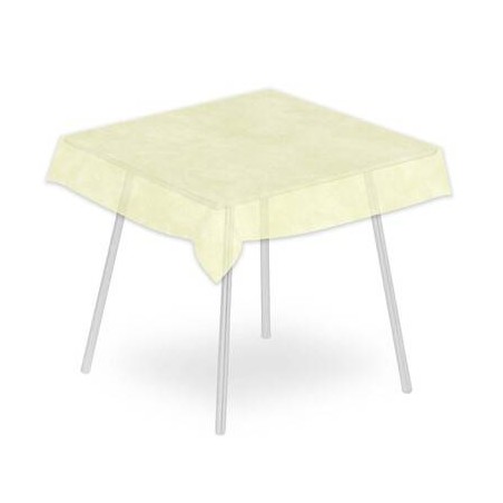 TOVAGLIA COPRIMACCHIA 120x120cm AIRSPUN CREMA 10pz