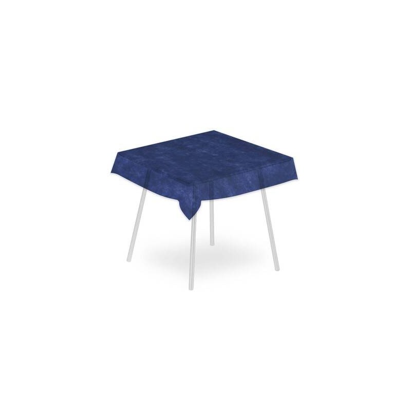 TOVAGLIA COPRIMACCHIA 120x120cm AIRSPUN BLUE 10pz