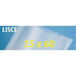 BUSTE SOTTOVUOTO LISCE H7 MIS.15x60cm 10pz
