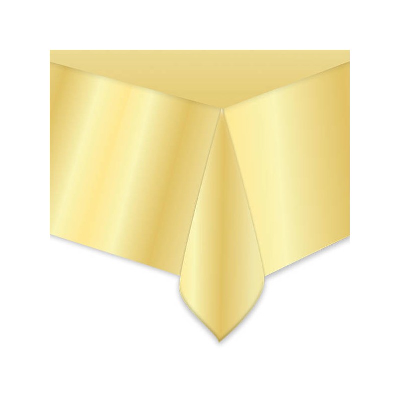TOVAGLIA PVC 137x274cm ORO METAL