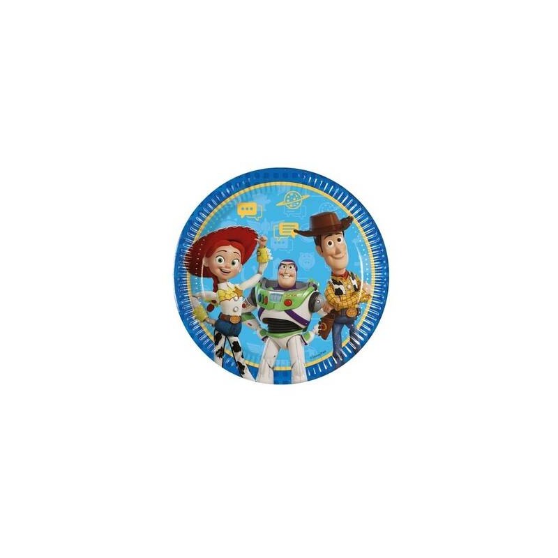 PIATTI IN CARTA ø23cm TOYSTORY5  8pz