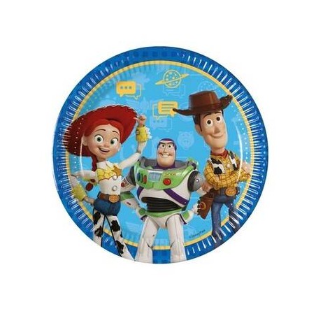 PIATTI IN CARTA ø23cm TOYSTORY5  8pz