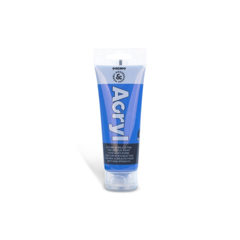 TUBETTO COLORE ACRILICO 75ml BLU COBALTO 540 ACRYL PRIMO