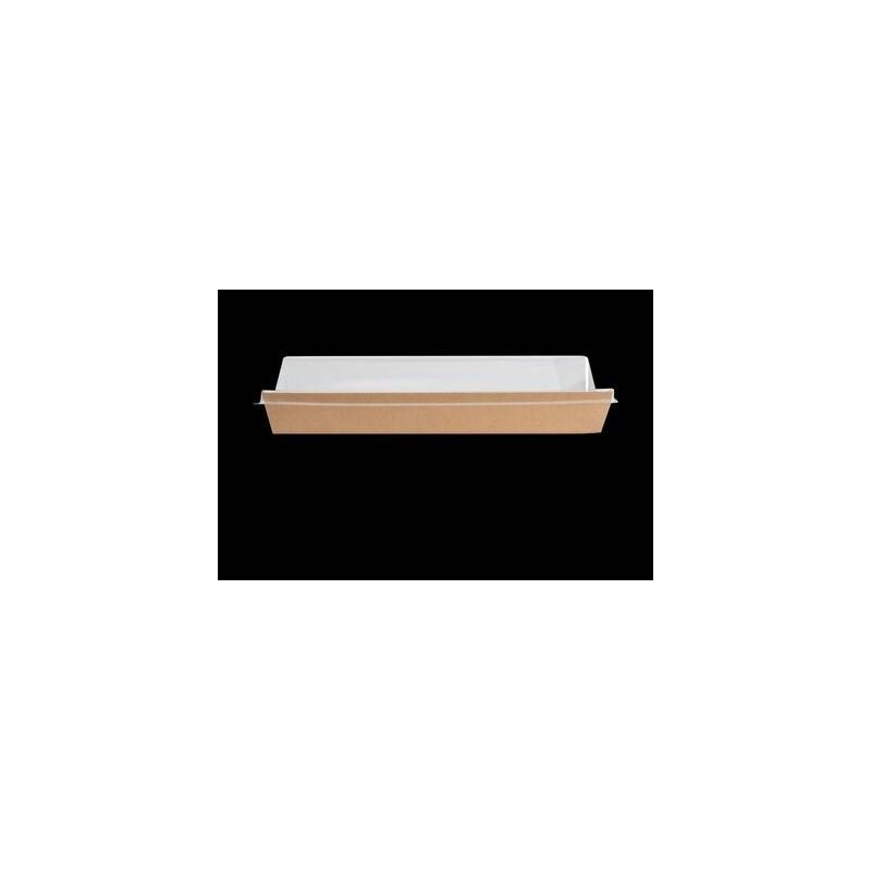 COPERCHIO ANTICONDENSA R-PET 20,5x13x2cm PER SUSHI BOX 50pz
