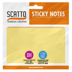 POST-IT MEMOTAK 125x75mm GIALLO 100fg