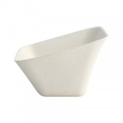MINI COTOLA DEGUSTAZIONE POLPA 50ml 6,5x6,5x3/4,5cm 25pz BIO COMPOSTABILE