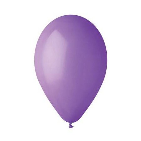 PALLONCINI LATTICE MEDIUM 10 25PZ LILLA
