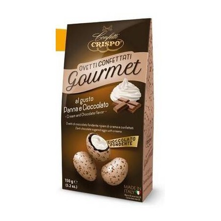 OVETTI CONFETTATI GOURMET ASTUCCIO 150gr PANNA E CIOCCOLATO