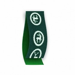 BOBINA NASTRO TESSUTO CHRISTMAS 602 mm25X20mt 27-VERDE