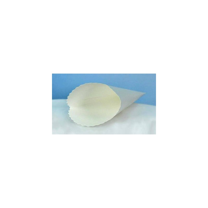 CONO CARTA 250gr 11x15x17,5cm 20pz AVORIO